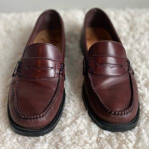 Weejuns Bass leather Penny loafers